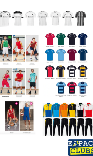 Espace Club : Tenues de sport